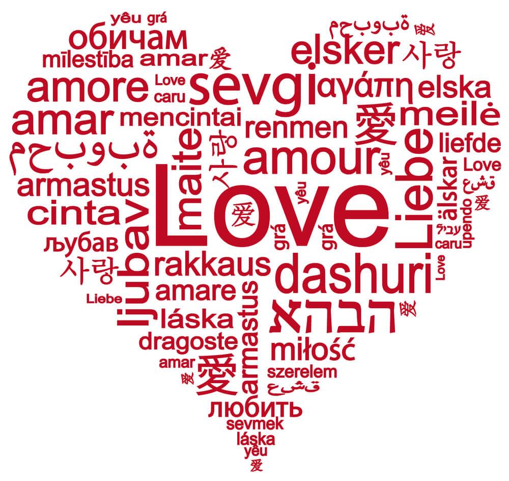 love in different languages